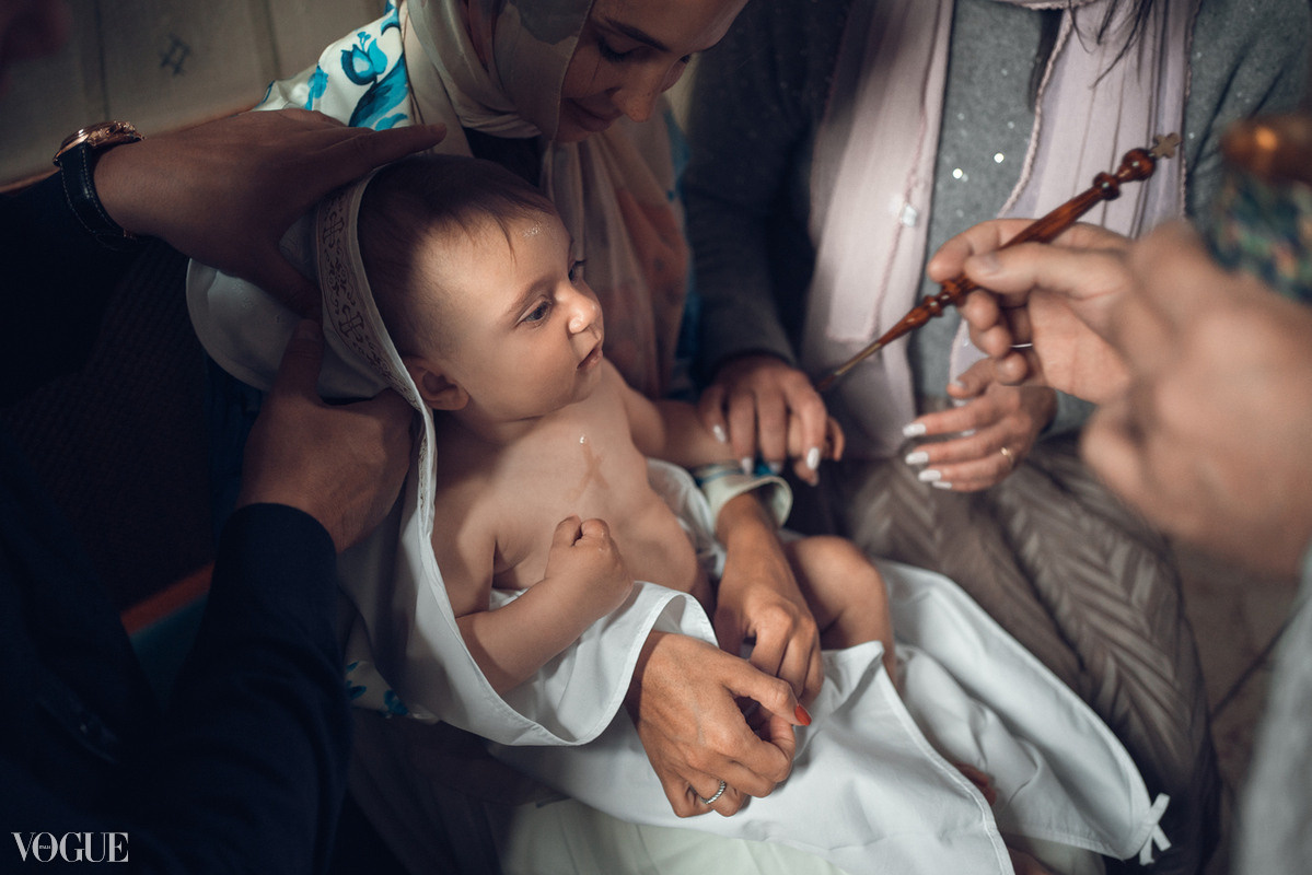 Таинство Крещения. Фотограф на Крещение в Москве Ткач Елена