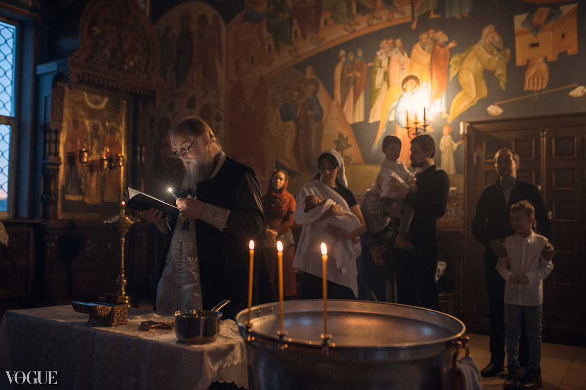 Таинство Крещения. Фотограф на Крещение в Москве Ткач Елена