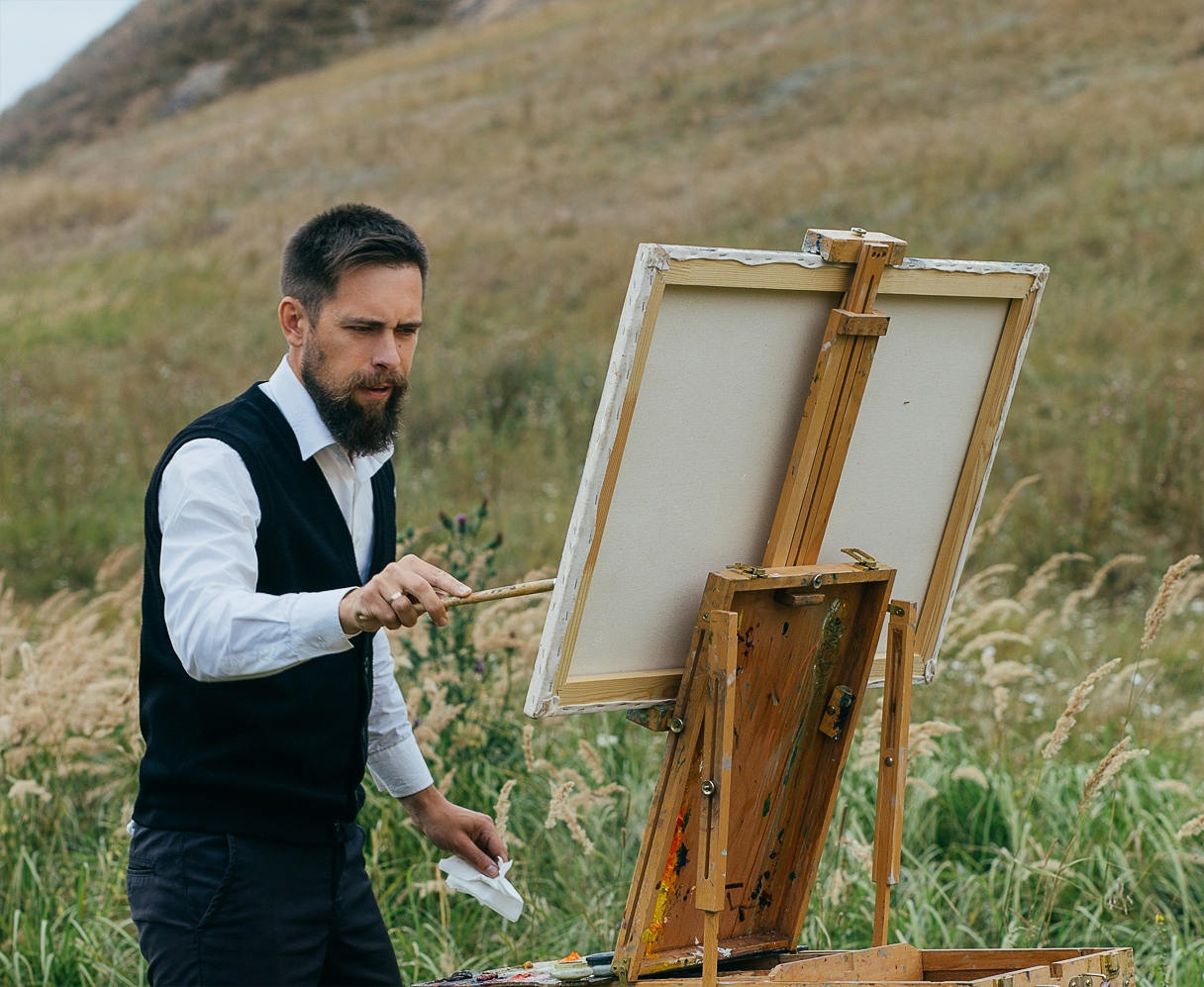 Художник Александр Каверин