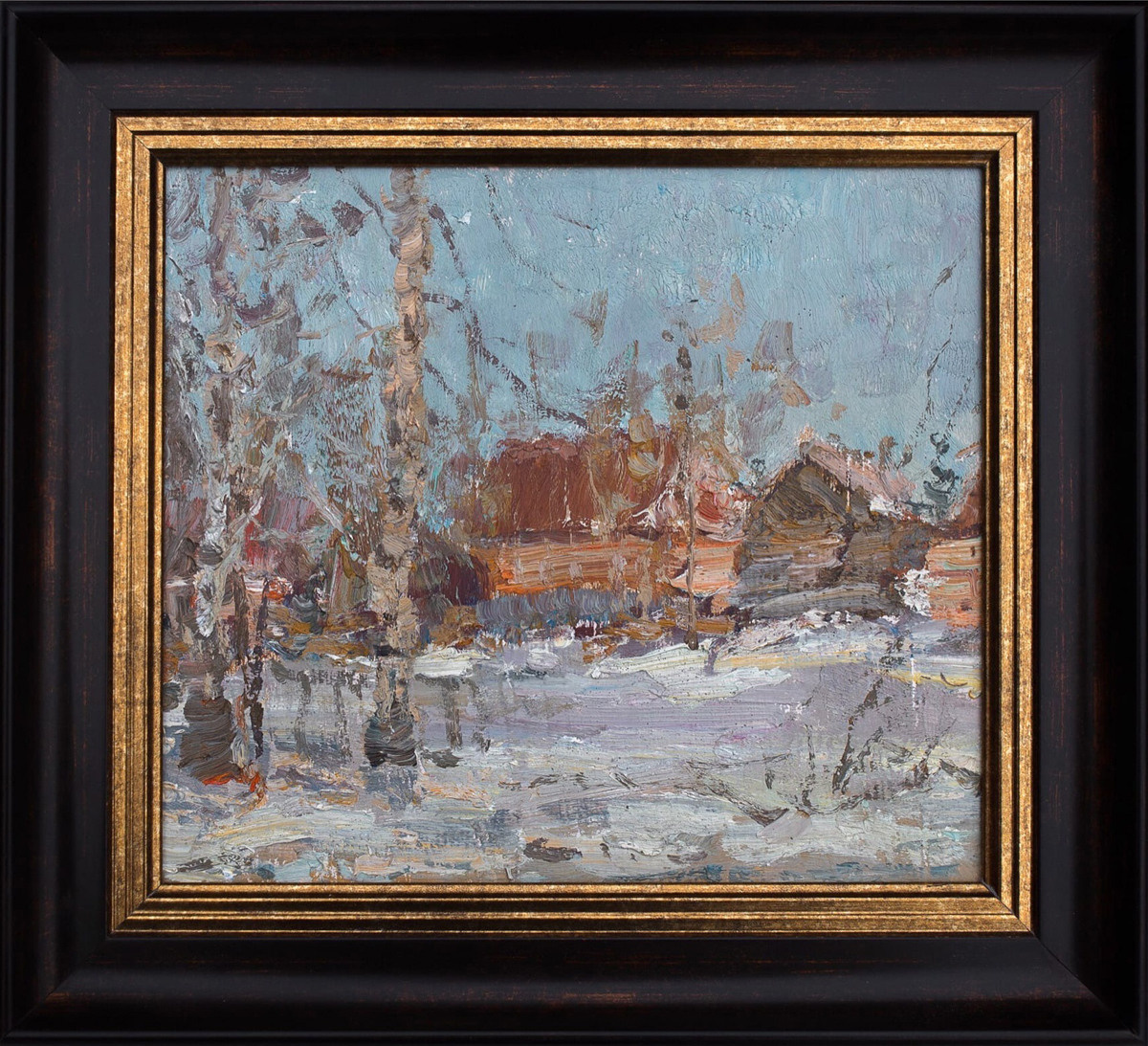 К весне. Художник Александр Каверин