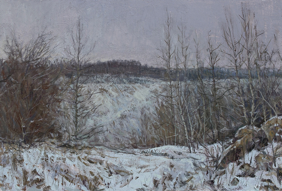 Забытая тропа. Художник Александр Каверин