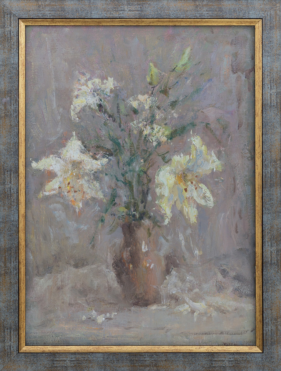 Лилии. Художник Александр Каверин