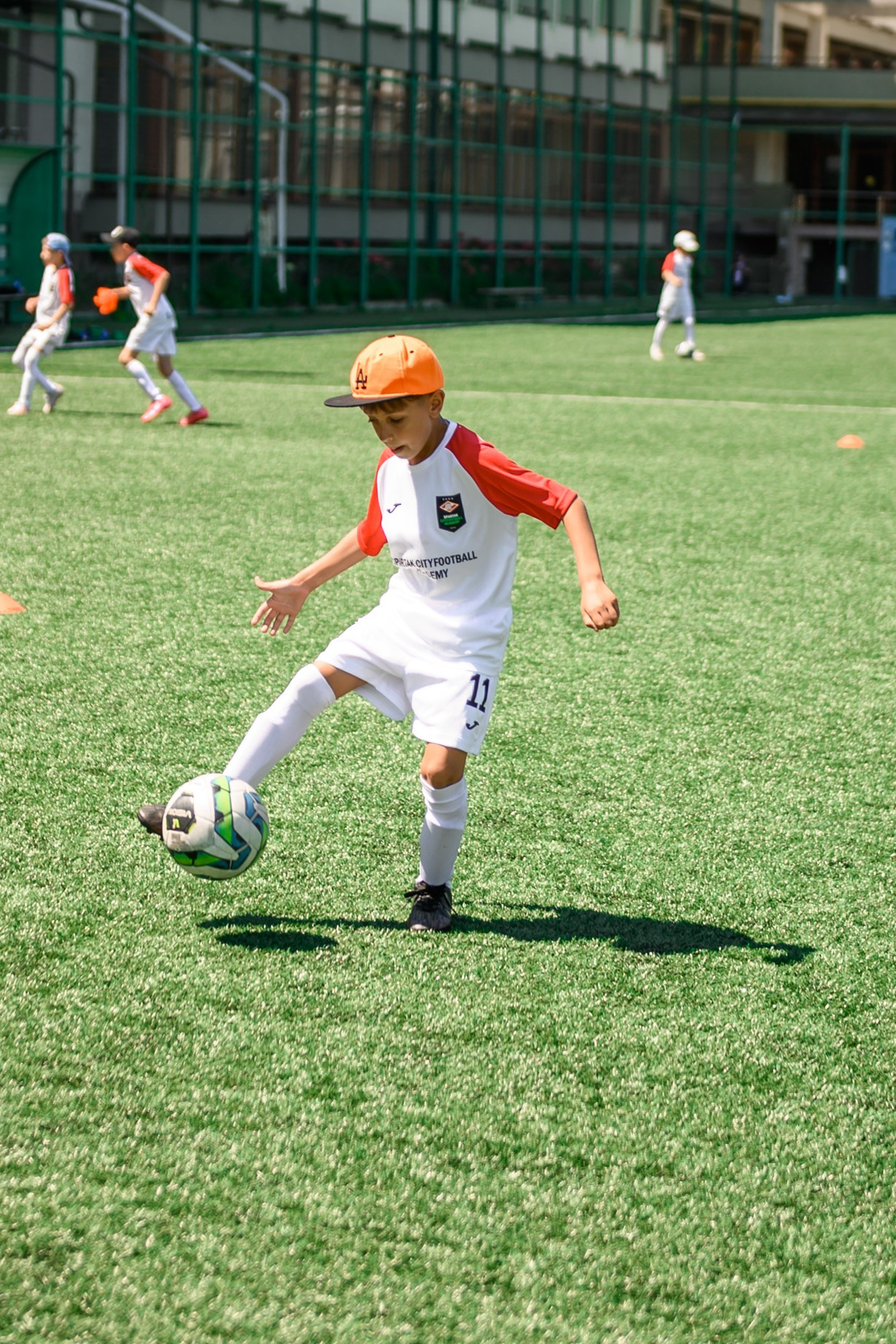 Детский лагерь футбольной школы Спартак. Свадебный и семейный фотограф София Невская