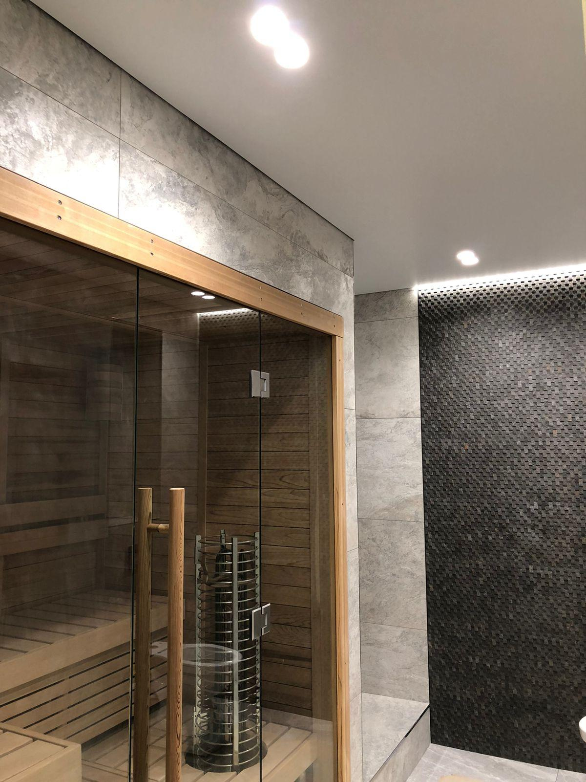 Натяжной потолок Шторы. Студия интерьерных решений SUNHOUSE. Натяжные потолки, шторы, текстиль