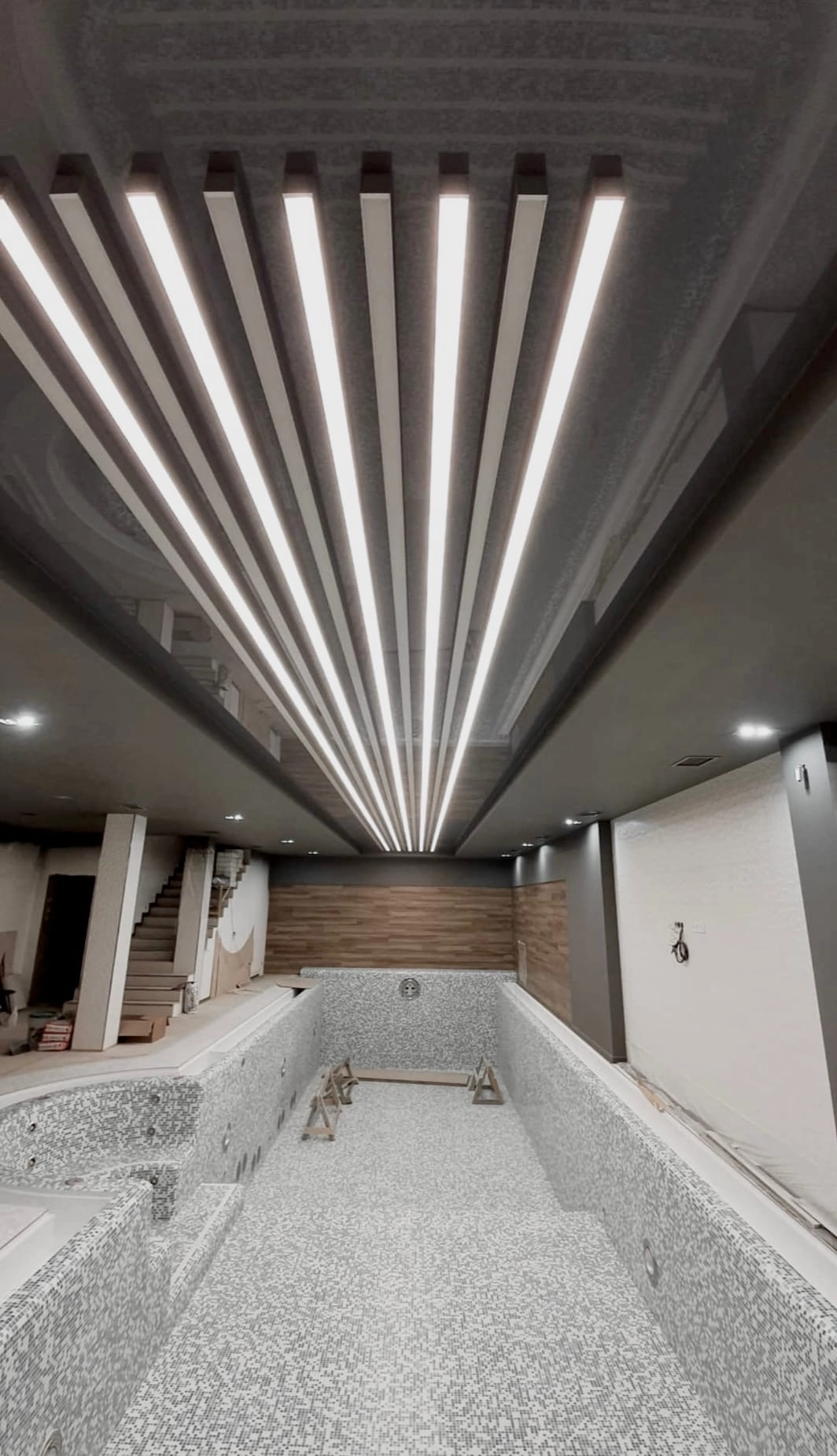 Натяжной потолок Шторы. Студия интерьерных решений SUNHOUSE. Натяжные потолки, шторы, текстиль