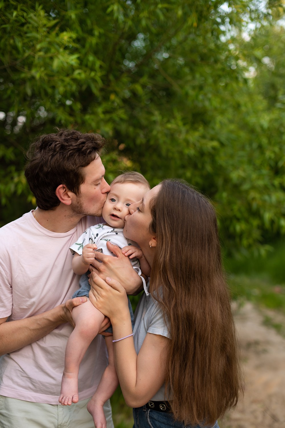 Семейная фотопрогулка. Семейный, детский фотограф в Москве Дегтярева Анастасия