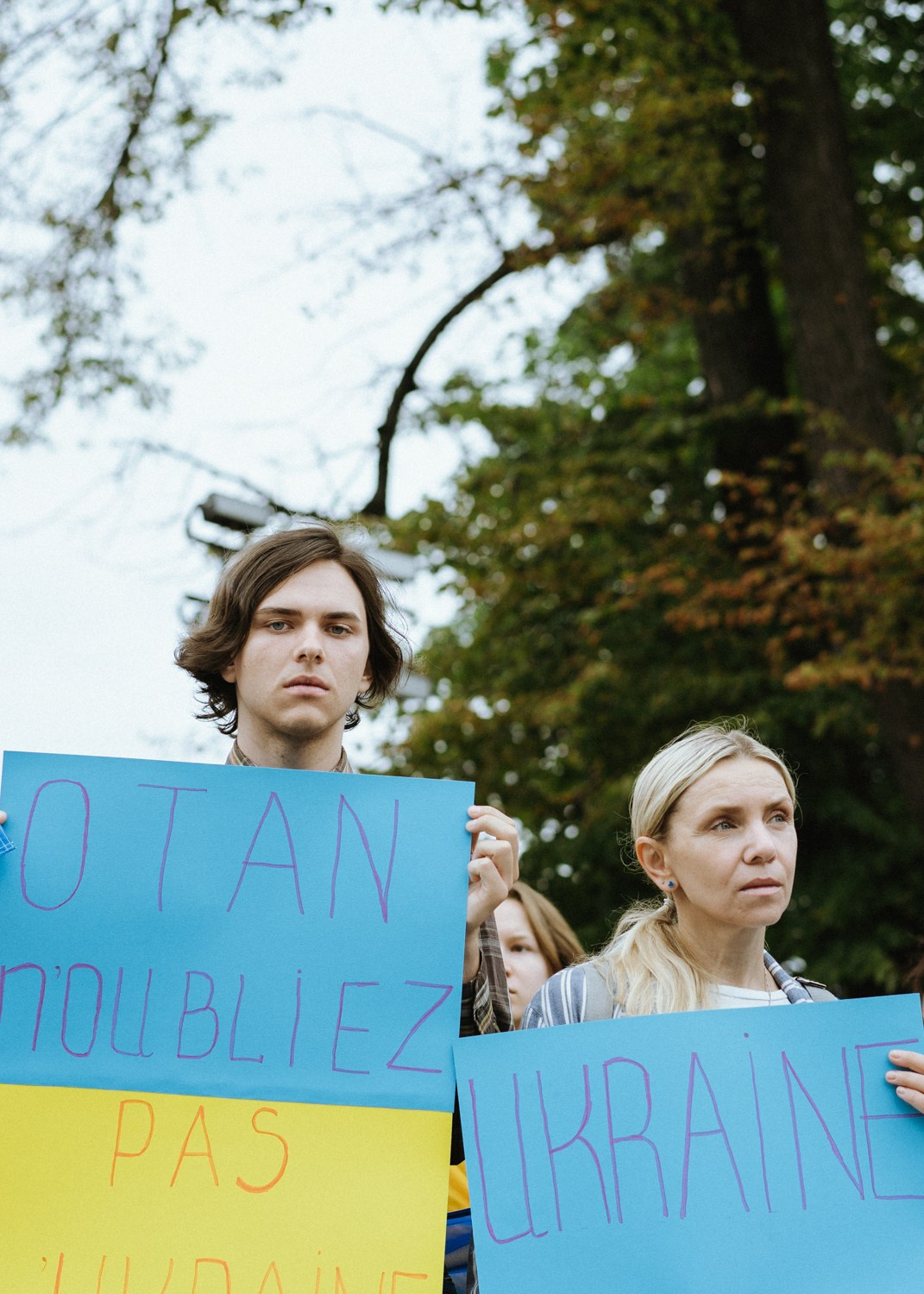 Ukraine — NATO. Photographer in Vilnius