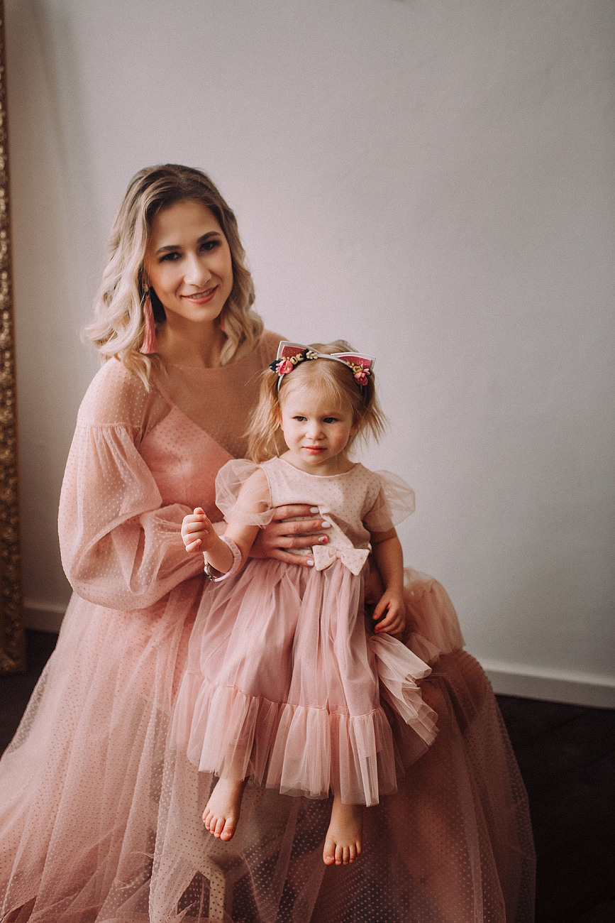 Семейная в студии. Свадебный и семейный фотограф Москва Екатерина Верижникова