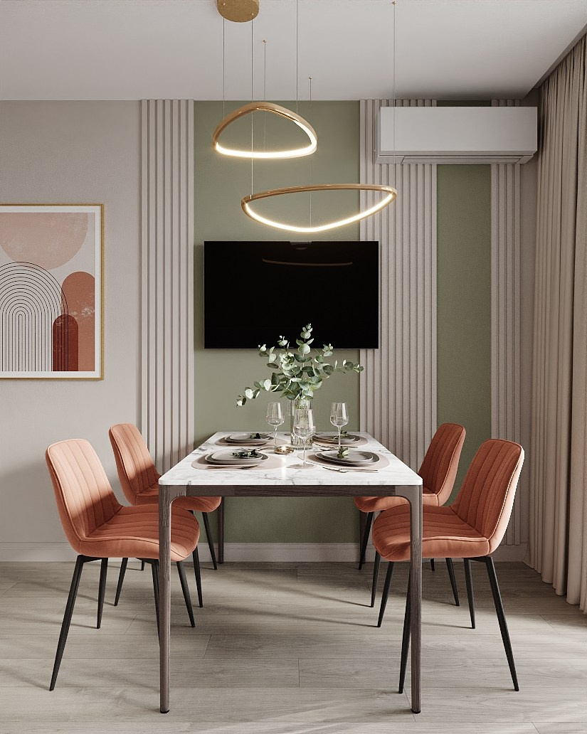 Квартира 75 м², г. Новый Оскол. Студия дизайна