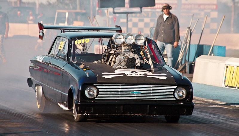 DrugRacing на автомобилях выпущенных до 1975 г. США, Флорида, 2010. Фотограф Василий Буланов