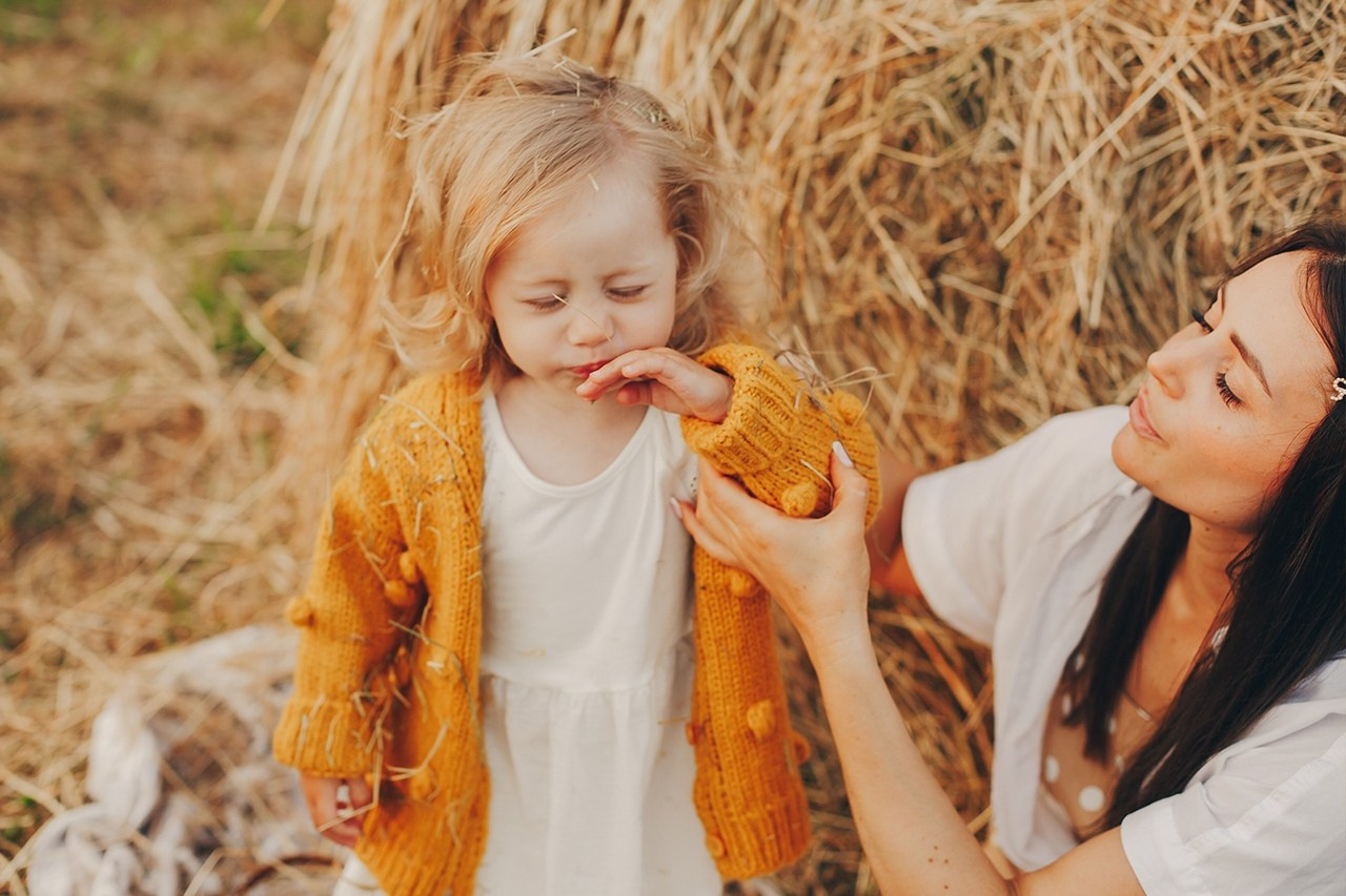 Фотосессия со стогами сена. Фотограф Евгения Мальцева, Архангельск