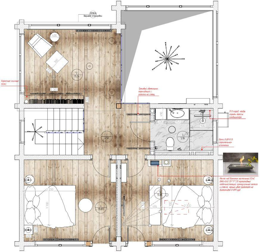 План 2-го этажа