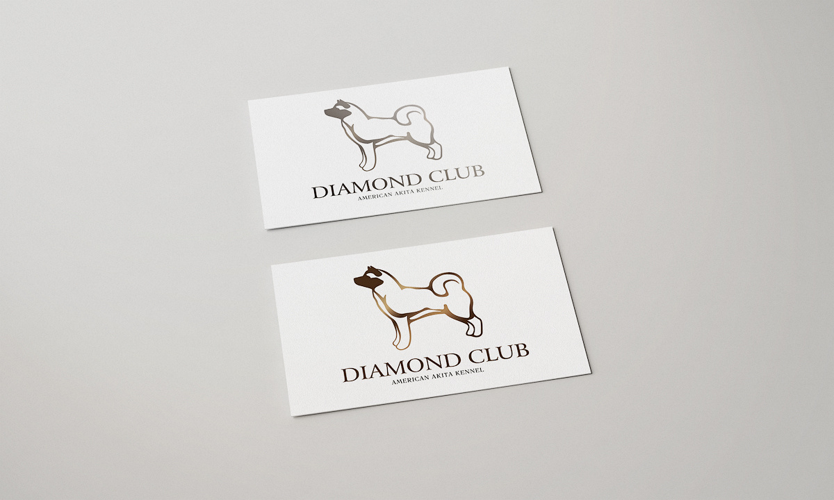Логотип для питомника американской акиты DIAMOND CLUB
Вариант для вотермарков
г.Ногинск