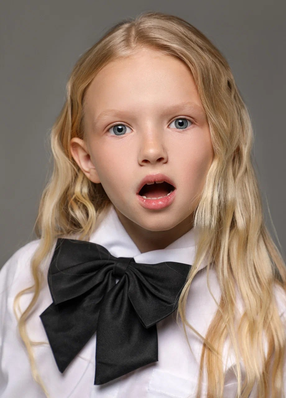 Александрова Соня 8 ЛЕТ 132 СМ. Детское модельное агентство Musthave agency. База профессиональных моделей