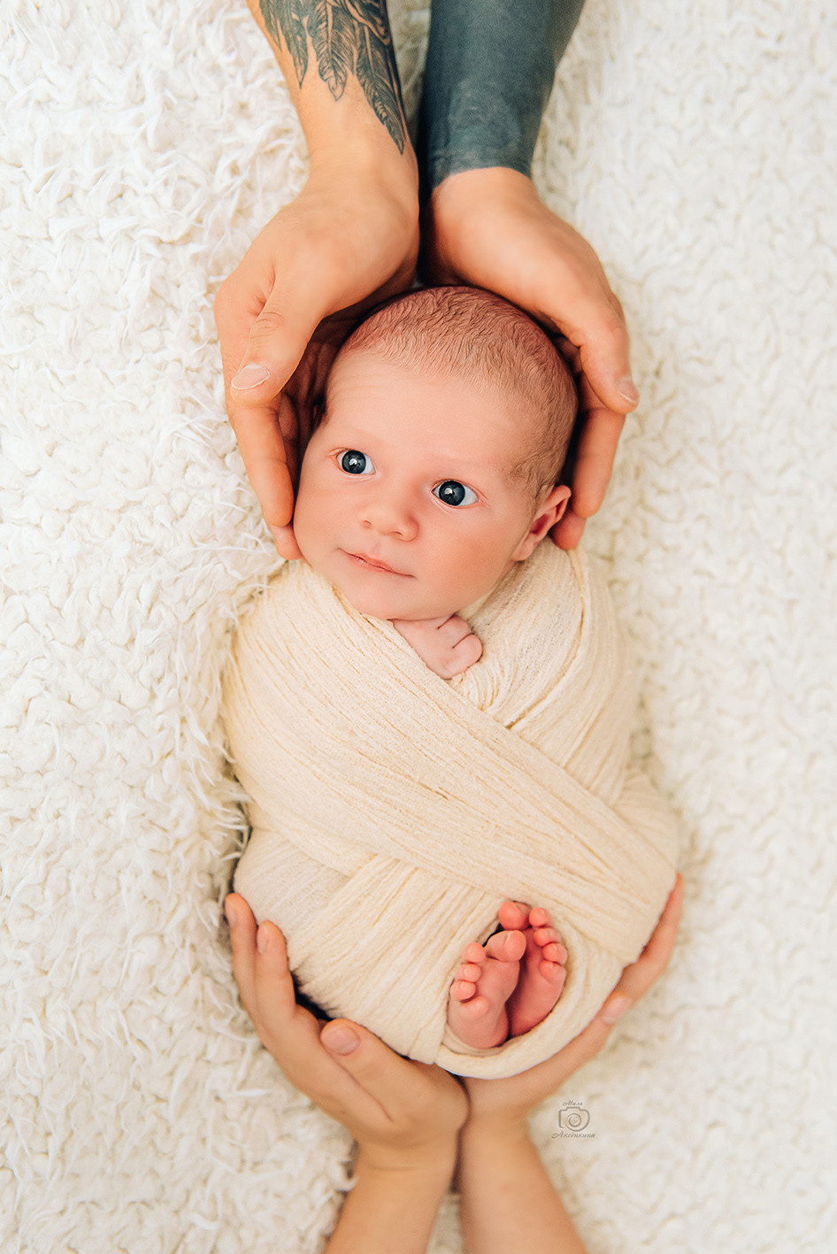 Портфолио новорожденных. Фотограф в Нефтеюганске Мила Аксёнкина