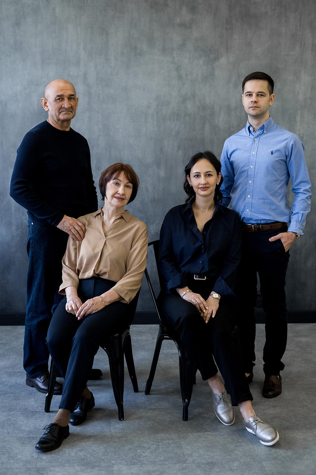 Два поколения. Фотограф Анна Котова