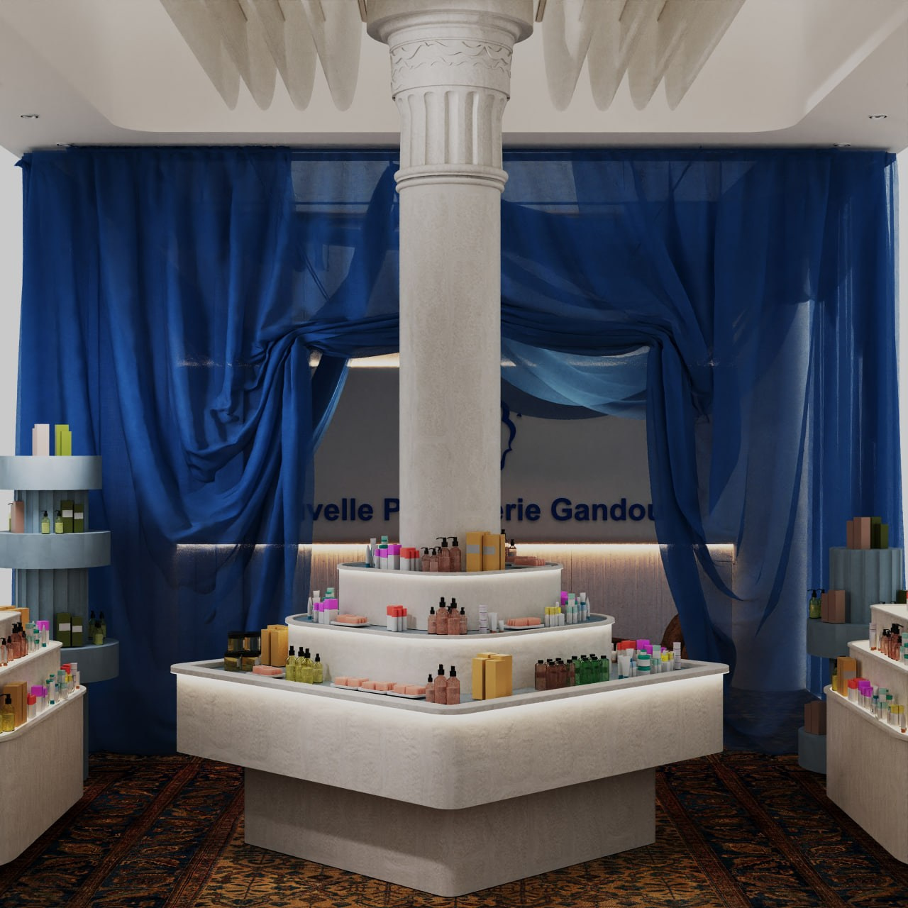 Стенд Dubai BeautyWorld. Дизайнер интерьера в Москве Екатерина Шаймердинова