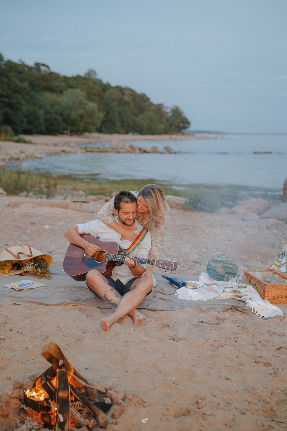 Вечер на заливе. Семейный, портретный и свадебный фотограф в Санкт-Петербурге и Москве