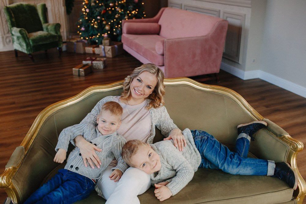 Семейная в студии. Семейный, портретный и свадебный фотограф в Санкт-Петербурге и Москве