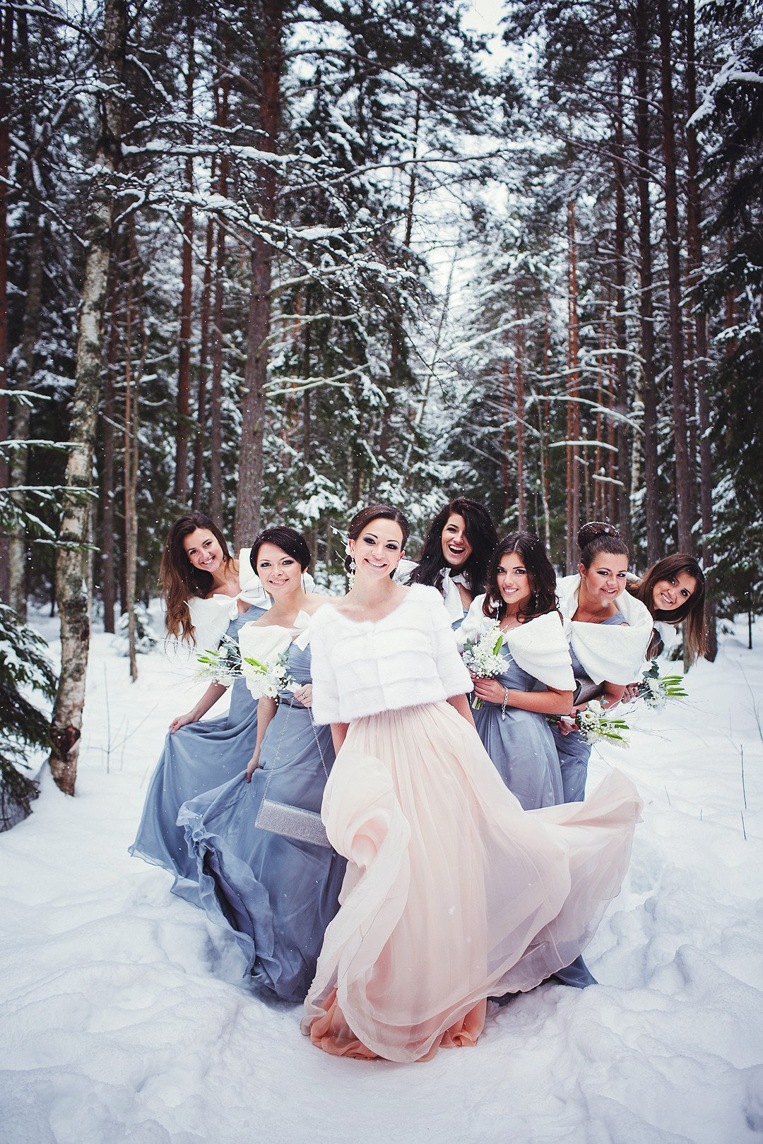 Зимняя свадьба. Семейный, портретный и свадебный фотограф в Санкт-Петербурге и Москве