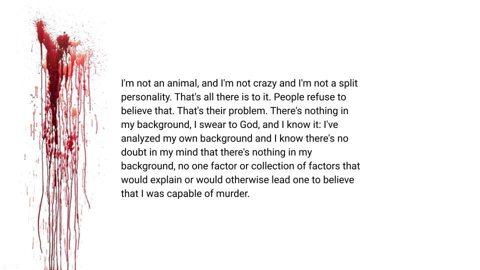 Ted Bundy Quotes. Art-photographer Ira Wind