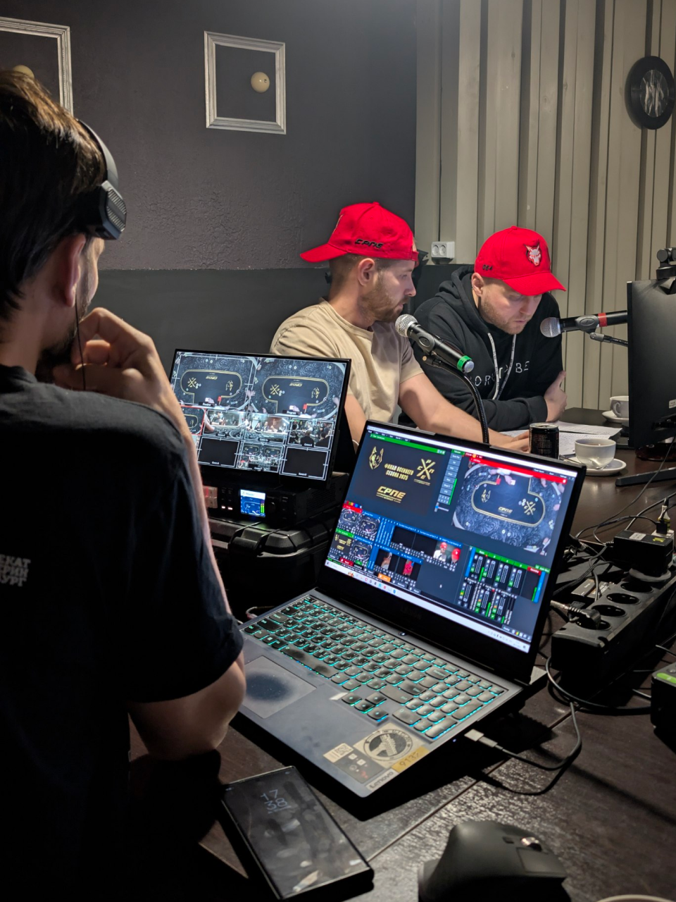 Трансляция турнира. Video Crew