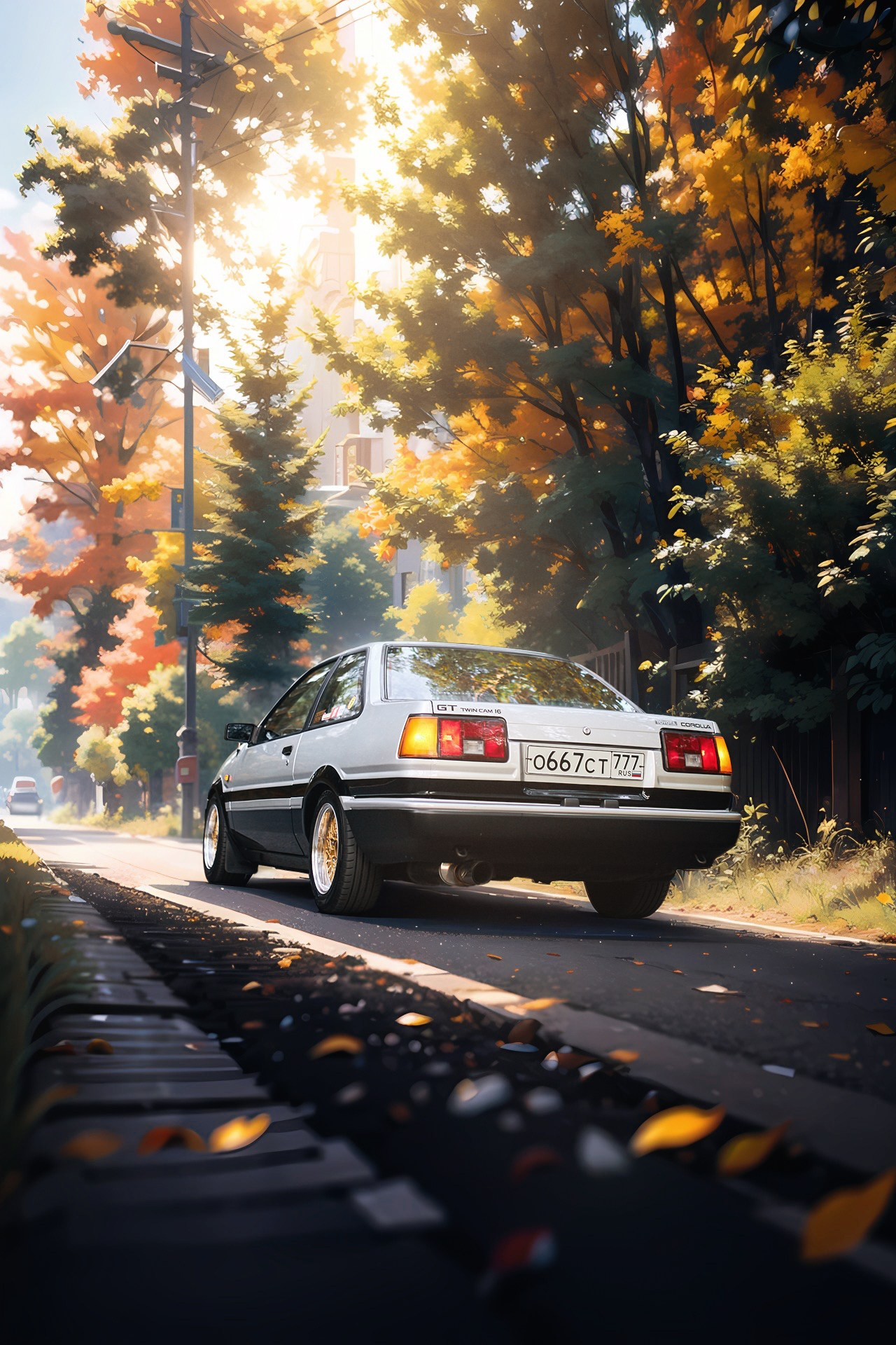 Toyota Corolla AE86. DKARPOCHEVA PHOTOGRAPHY