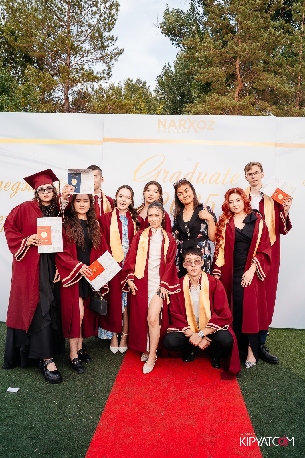 ВРУЧЕНИЕ ДИПЛОМОВ — НАРХОЗ КОЛЛЕДЖ. Part 1. КИПЯТКОМ АЛМАТЫ!