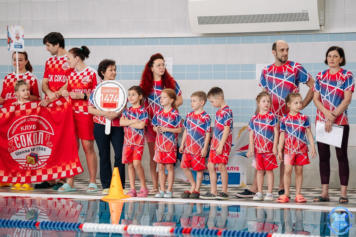 Соревнования по плаванию «Дельфинёнок». Фотограф Москва