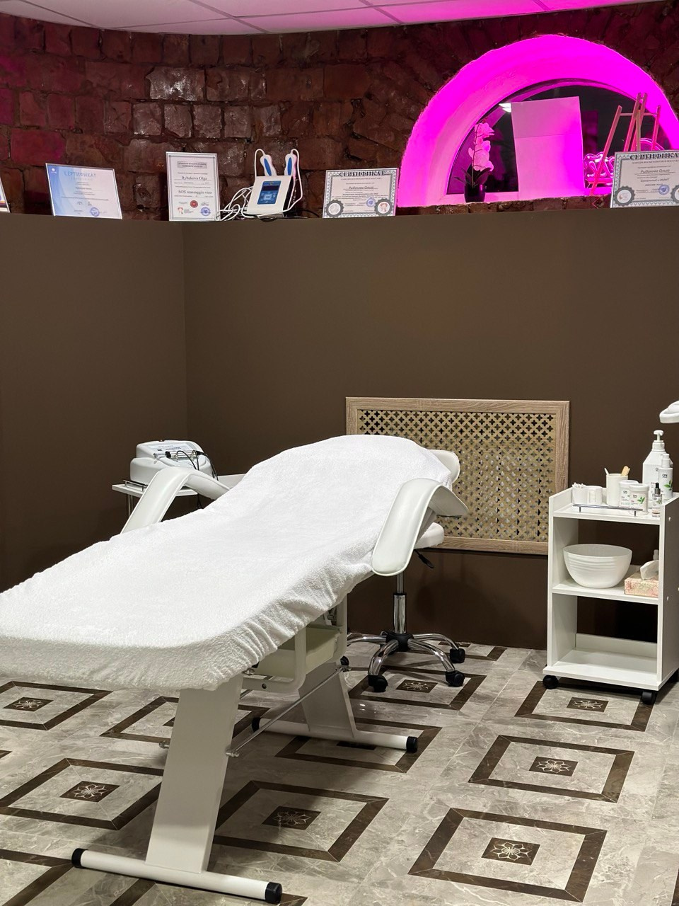 Интерьер. FaceBeauty Studio by Olga Rybakova