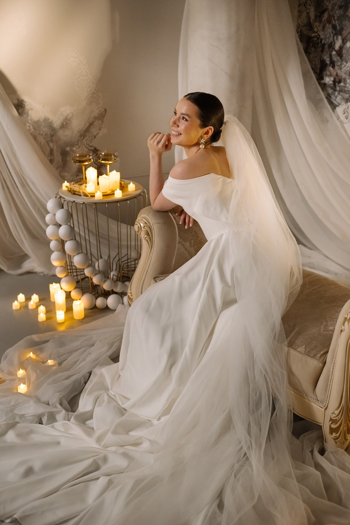 Со свечами. Свадебный и сеейный фотограф в Санкт-Петербурге Елена Худякова