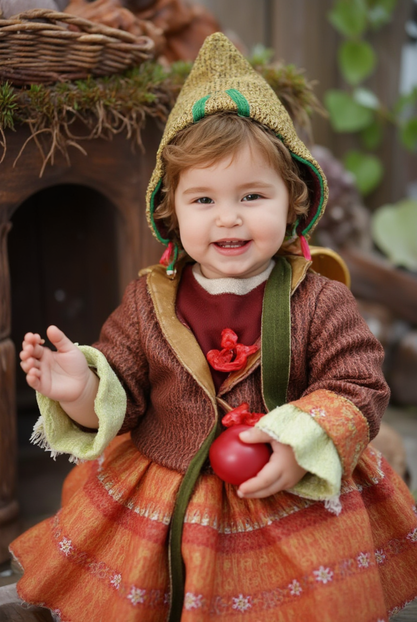 Фотосессия в Сказочном Лесу. Детская Фотостудия ГОДОВАСИКИ в Санкт-Петербурге фотосесия на годик