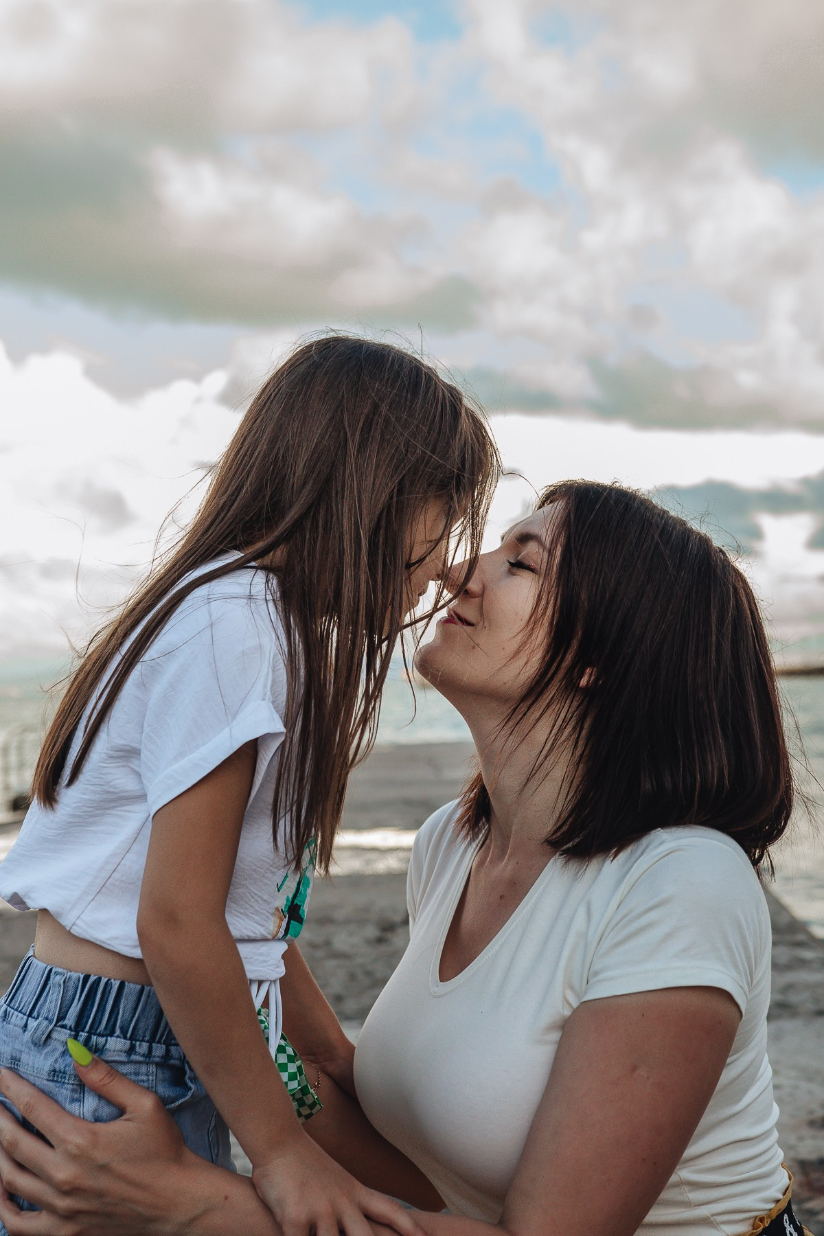 Настя и Ксюша — краски лета. Семейный фотограф Новороссийск, Анапа, Геленджик — Юлия Давыдова