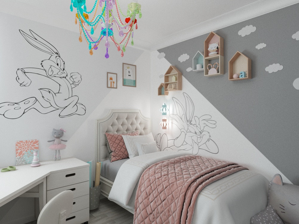 Для девочек. Дизайнер интерьера Екатерина Тетерина