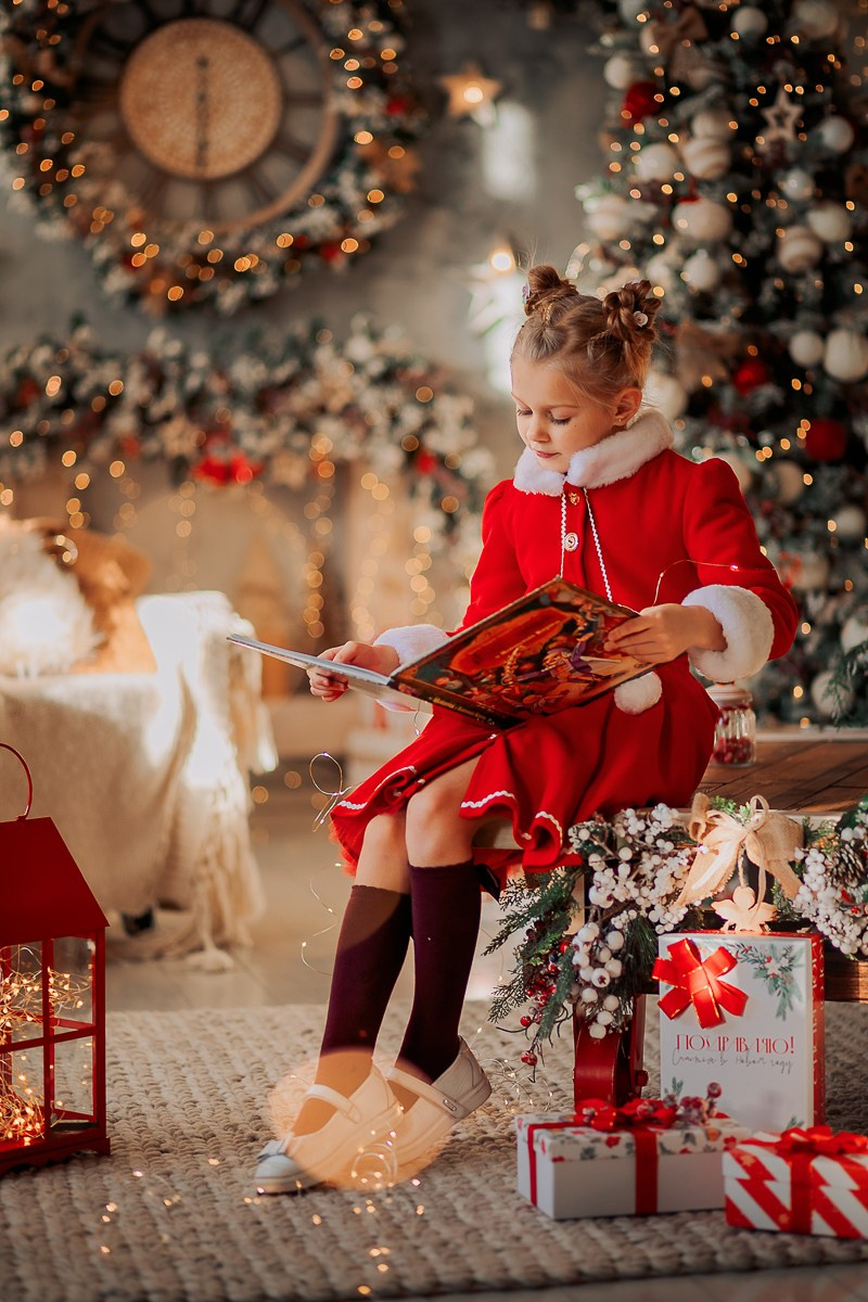 НОВЫЙ ГОД. Семейный фотограф в Москве выпускные альбомы Клюковская Надежда