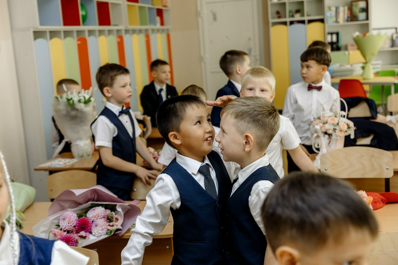 Первоклашки. Фотограф в Саратове Мария Буршина