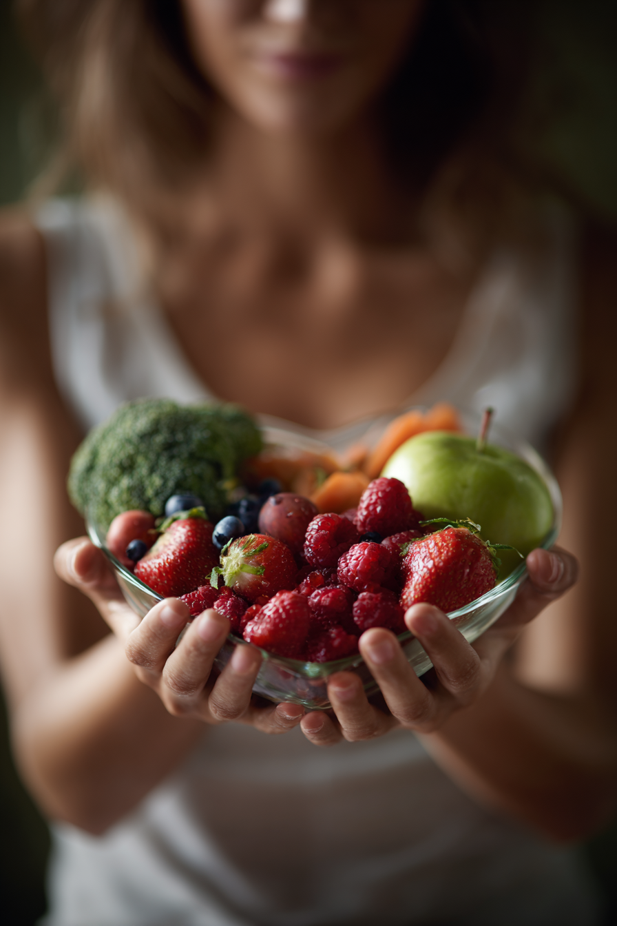 Визуальная концепция для сферы нутрициологии и правильного питания. Ekaterina Kiral — Visual Branding & AI Creation