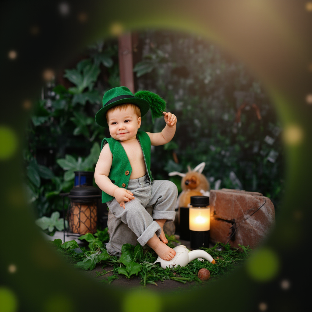 Фотосессия в Сказочном Лесу. Детская Фотостудия ГОДОВАСИКИ в Санкт-Петербурге фотосесия на годик