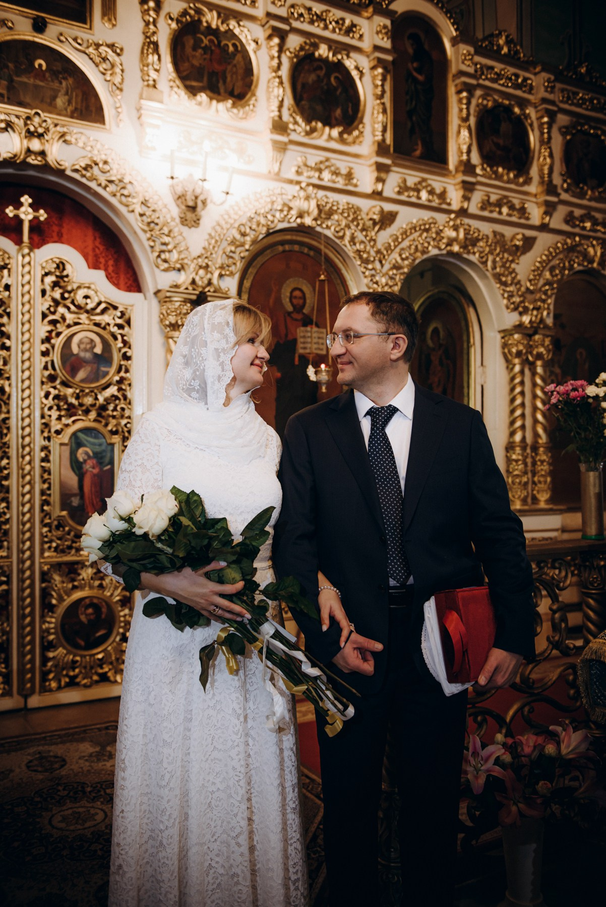 Алексей и Екатерина. Венчание. Фотограф Алексин, Тула