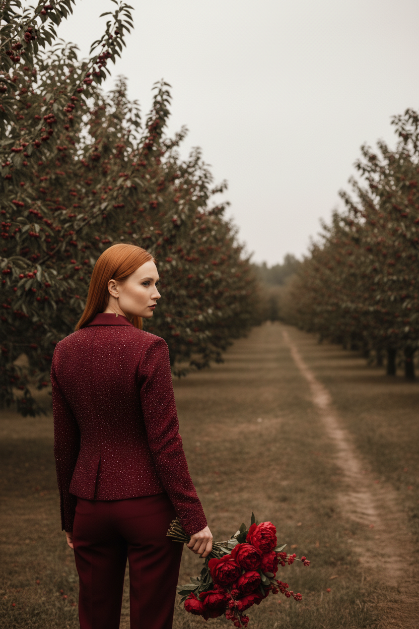 FIN Вишневый сад. Шаблоны и дизайны выпускных альбомов и фотокниг