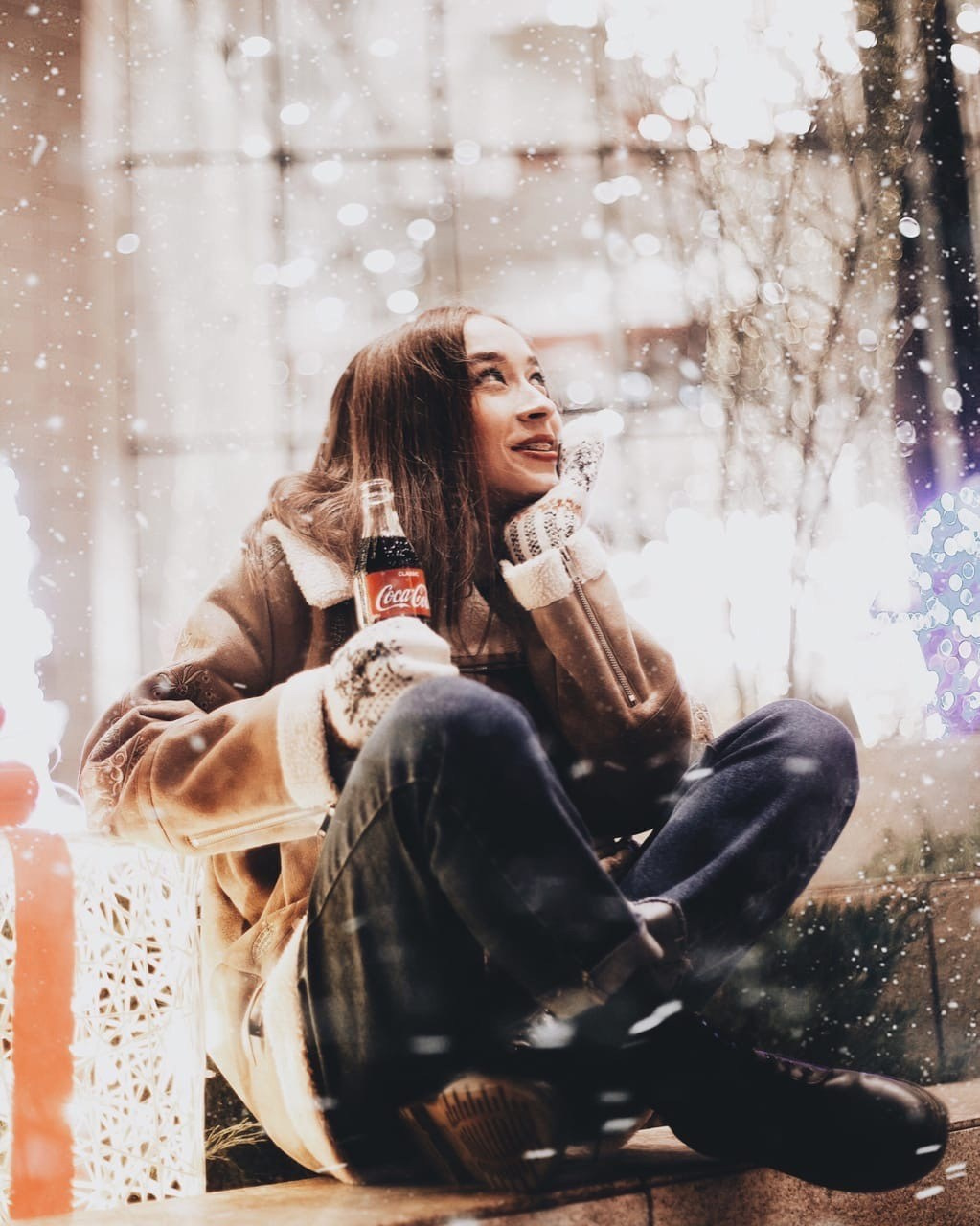 Рождество в городе. Фотограф Евгения Соул Москва