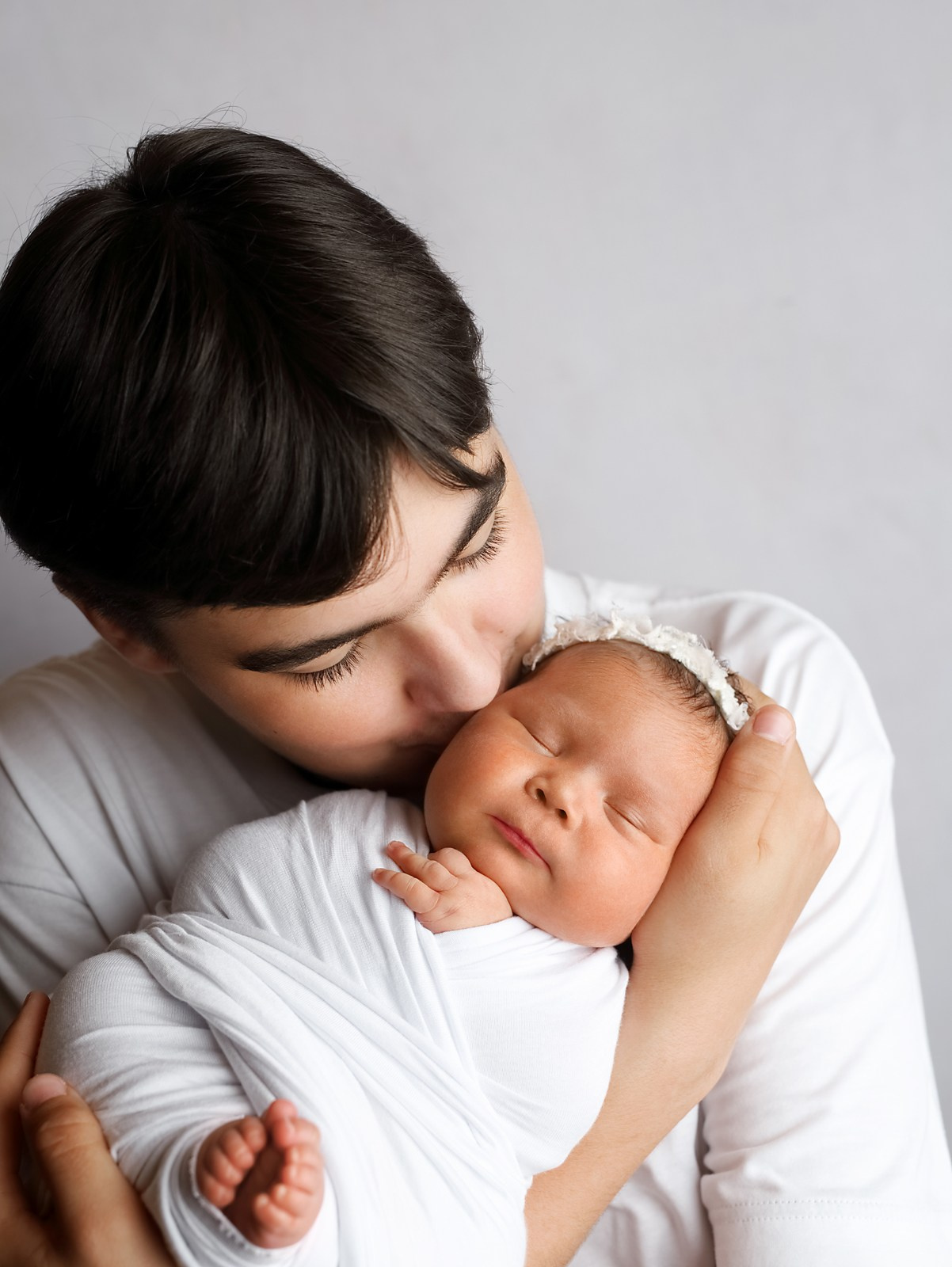 Семейные кадры. Фотограф новорождённых в Казани Нейля Гильмутдинова ньюборн