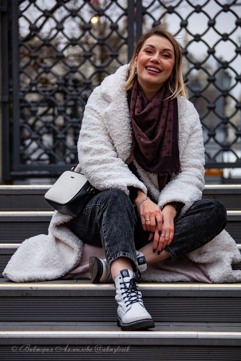 Прогулка с Хаски (Настя). Виктория Ахмылова. Фотограф в Москве