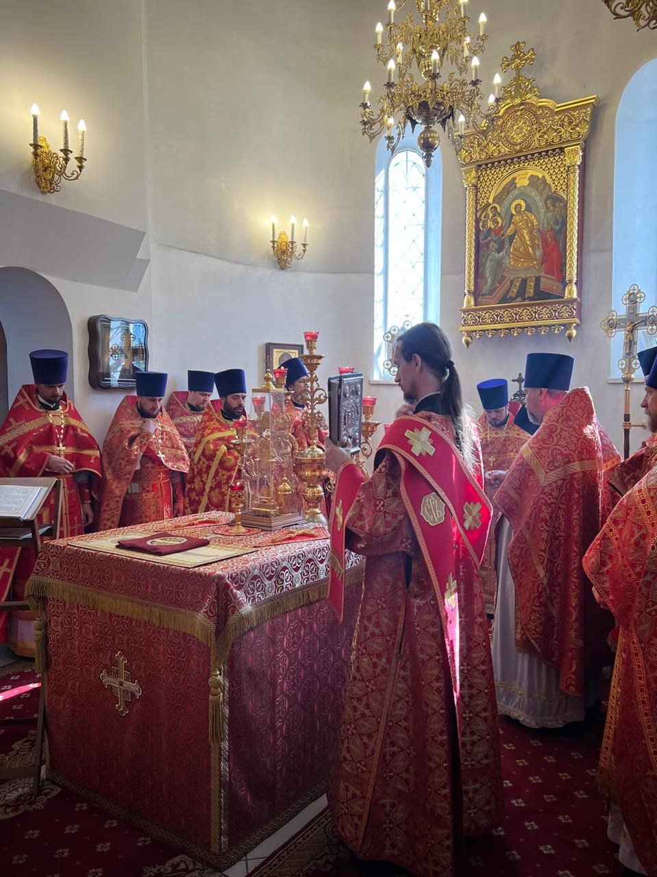 Состоялось соборное богослужение клириков Саратовского Северо-Западного округа. Саратовское Северо-Западное благочиние