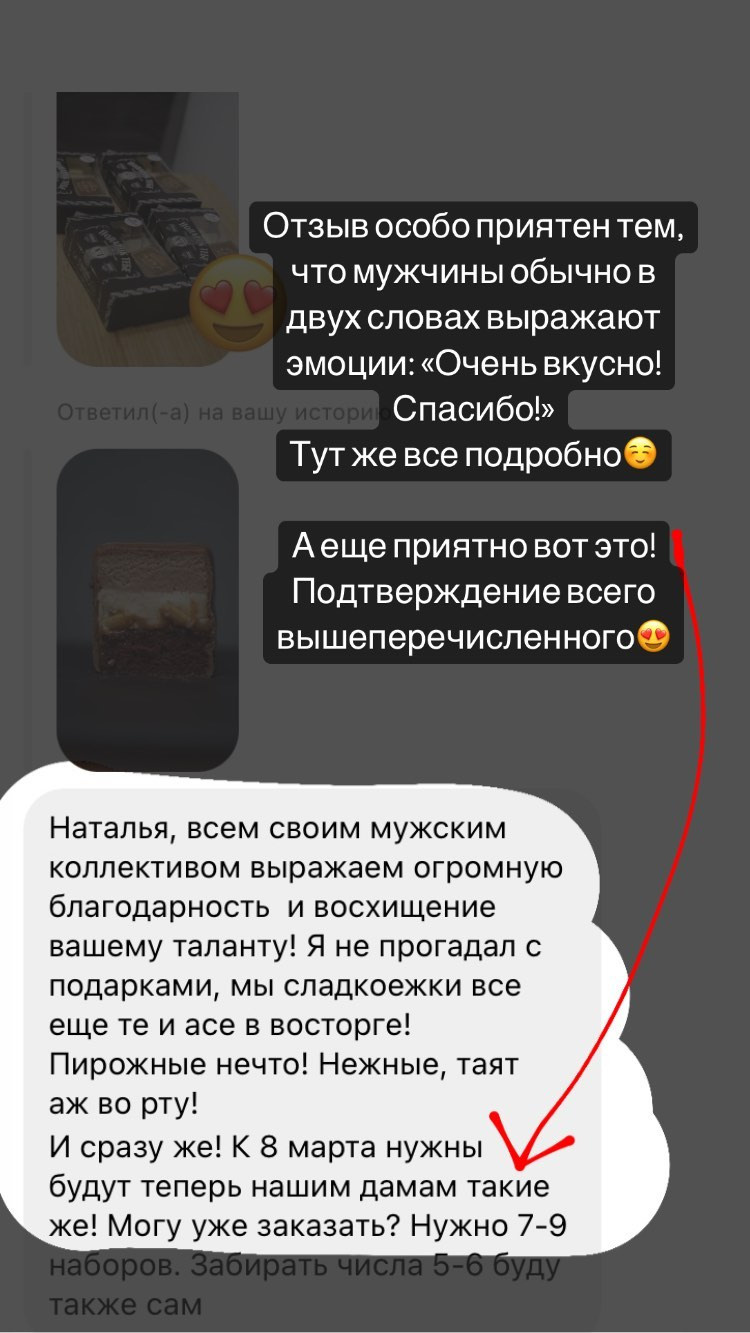 Отзывы о моих тортах. Кондитер Наталья Ташматова