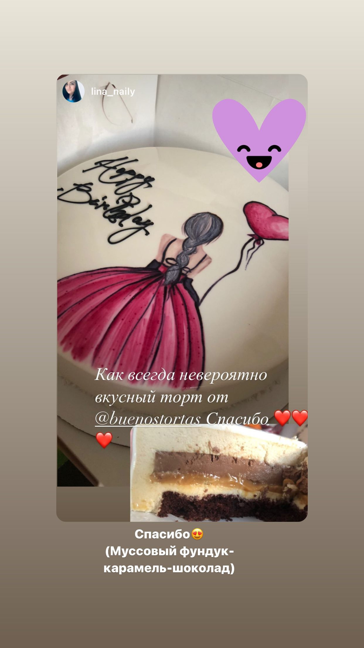 Отзывы о моих тортах. Кондитер Наталья Ташматова