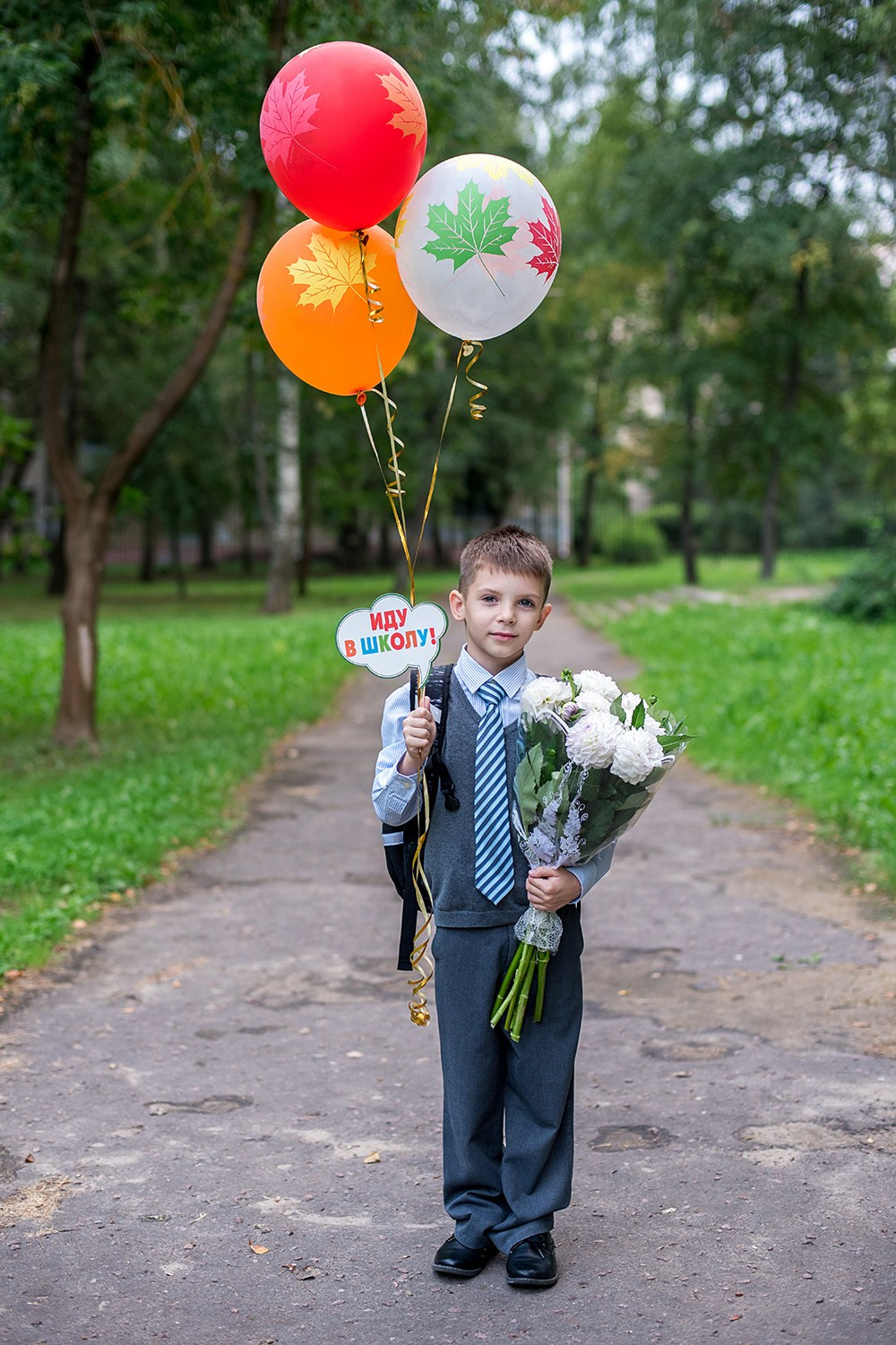 Первоклашки. Фотограф Татьяна Толстых (Москва, Калуга, Обнинск)