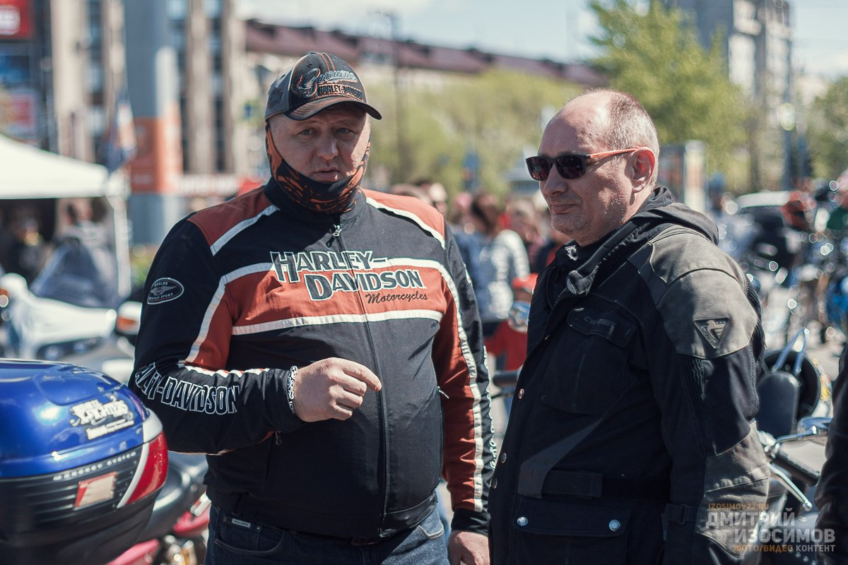 Слёт байкеров