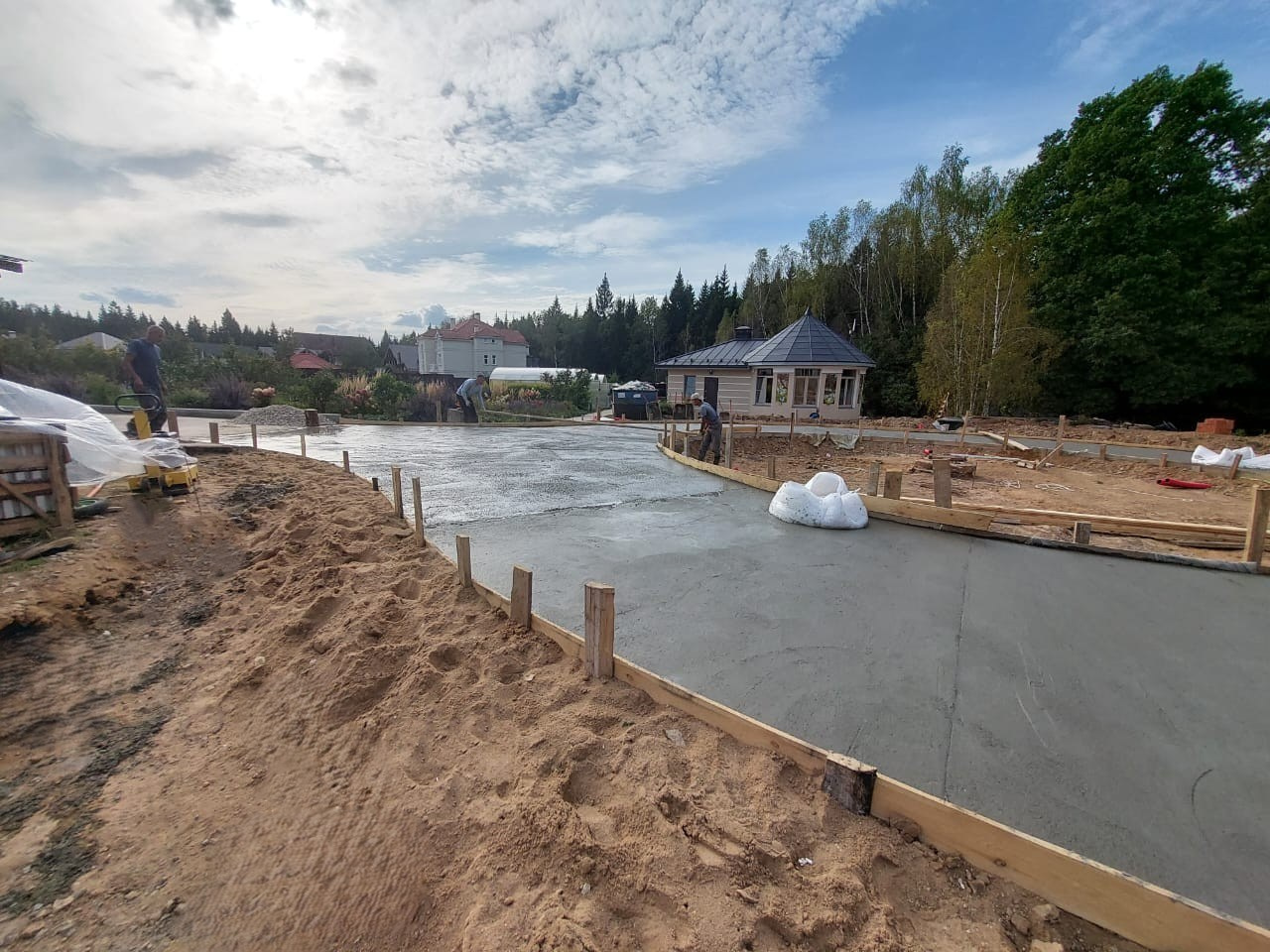 «планировка участка»,