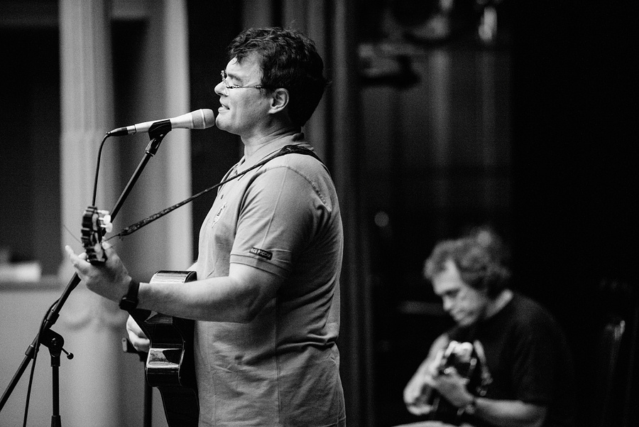 Репетиция Евгения Дятлова. Фотограф Михаил Ряховский